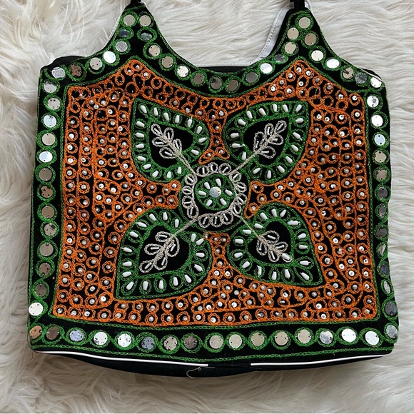 Beaded festival tote bag - Picture 3 of 8